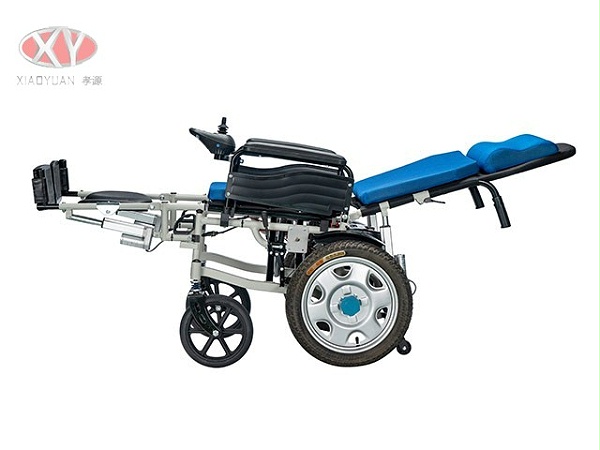 电推可躺铁轮普通电机电动轮椅LT1